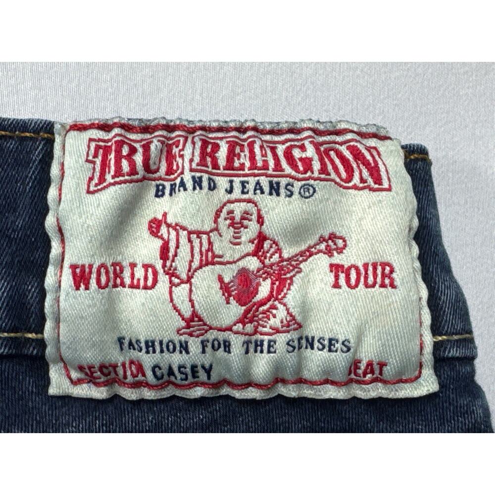 True Religion Women's Casey Skinny Blue Jeans - Size 28 (27x28.5) - Picture 3 of 7